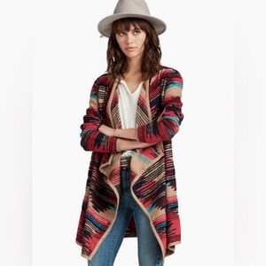 Lucky Brand | Aztec Drape Cardigan